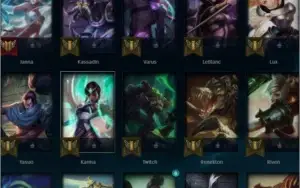 CONTA LOL UNRANKED EX DIAMANTE