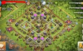 CLASH OF CLANS CV11 MUITO BARATO NÍVEL 173 7K DE GEMAS