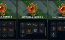 Vendo conta de League of Legends Gold 1 Md5 pro Platina