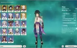 AR 54- 6 CHAR 5⭐ Xiao/Venti/Albedo/Tumulo do lobo E TODOS 4⭐