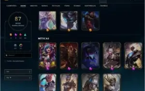 Conta de lol lv 193