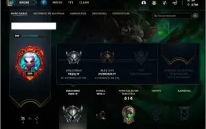 Conta prata 4 com TODOS os champs e 721 Skins + 60 Cromas