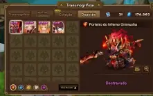 Conta summoners wars Akroma Mid Game