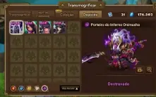 Conta summoners wars Akroma Mid Game