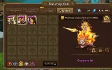 Conta summoners wars Akroma Mid Game