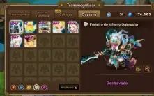 Conta summoners wars Akroma Mid Game