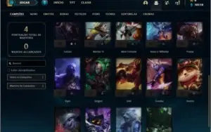 Conta bronze 1 baratinha com 1 skin e 24 champs