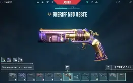 Conta do Valorant com skins raras e pacote EX.O I bronze 3