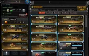 Major nivel 8, 8 Vips, 4 MN, 4 Itens M.Z