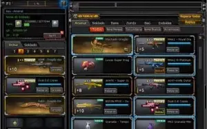 Major nivel 8, 8 Vips, 4 MN, 4 Itens M.Z
