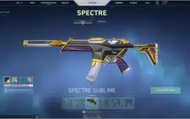 Conta Valorant Platina 1 com várias skins