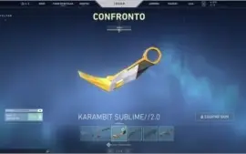 Conta Valorant Platina 1 com várias skins