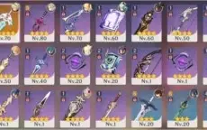 Mona + Albedo + Espada Celestial + Bennett c4 - AR 45