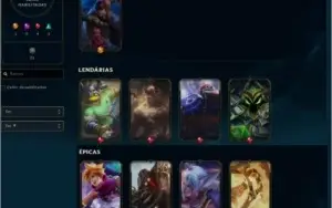 Conta LoL Unranked criada em 2014