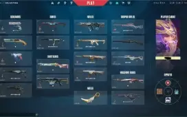 Conta lol + valorant, muitas skins