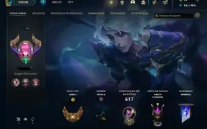 Conta lol + valorant, muitas skins