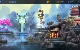Guerreiro lv 73 Power 90k + 2 petes Heroicos + Couro RED