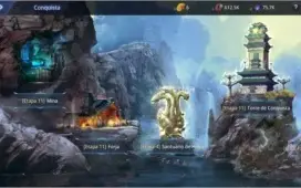 Guerreiro lv 73 Power 90k + 2 petes Heroicos + Couro RED