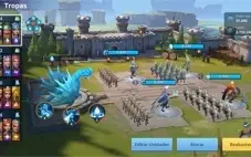 Conta Infinity Kingdom 93 k de poder de tropa.