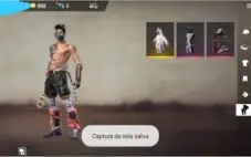 Conta free fire gemada