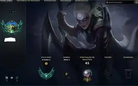 Conta de lol Platina 2