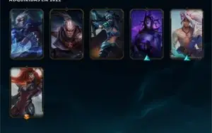 Conta de lol Platina 2