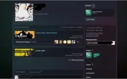 CONTA STEAM 16 ANOS - COM MEDALHA DE 10 E 5 ANOS CSGO
