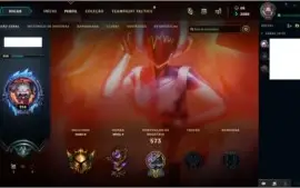 CONTA LOL LVL 258 /FULLCHAMPION/93SKINS/14 ÍCONES/OURO2