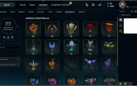 CONTA LOL LVL 258 /FULLCHAMPION/93SKINS/14 ÍCONES/OURO2