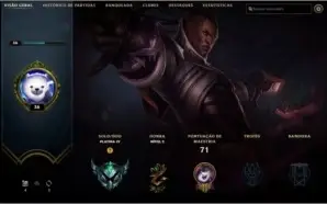 CONTA LOL PLATINA 4 // MMR MUITO ALTO // SUA SMURF PERFEITA