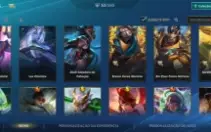 Vendo conta com 53 skins