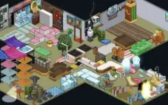 Conta habbo 2010 | +1600 mobis | emblemas de 2010 | roupas