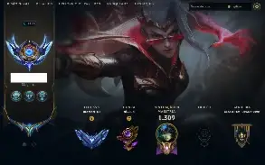 Conta Lol Ex Challenger com muitas skins e chromas raros