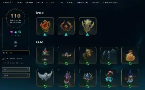 Conta Lol Ex Challenger com muitas skins e chromas raros