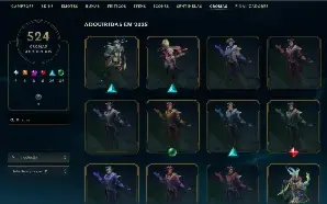 Conta Lol Ex Challenger com muitas skins e chromas raros