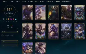 Conta Lol Ex Challenger com muitas skins e chromas raros
