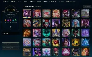 Conta Lol Ex Challenger com muitas skins e chromas raros