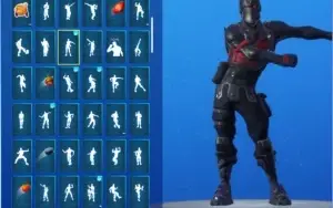 Conta Fortnite Cavaleiro Negro