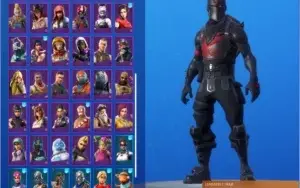 Conta Fortnite Cavaleiro Negro