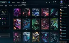 Conta de League Of Legends + 130 skins
