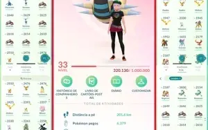Conta Pokemon Go Nível 33