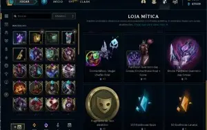 Conta league of legends/ lvl 321 /gold 1 / todos champions