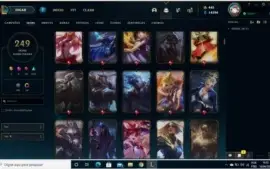 Vendo conta de League Of Legends TOP