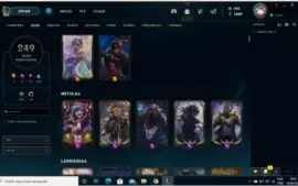 Vendo conta de League Of Legends TOP