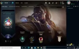 Vendo conta de League Of Legends TOP