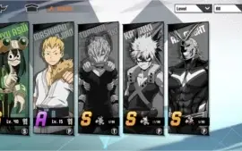 My Hero Academia: The Strongest Hero-Conta TOP Tier