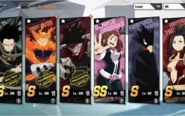 My Hero Academia: The Strongest Hero-Conta TOP Tier