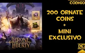 Throne And Liberty Código 200 Ornate Coins+Mini (Pc Key)