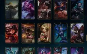 CONTA GOLD 1 MAIS DE 100 SKINS LEAGUE OF LEGENDS