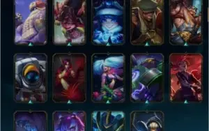 CONTA GOLD 1 MAIS DE 100 SKINS LEAGUE OF LEGENDS